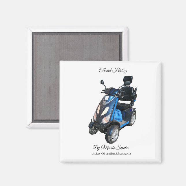 2 inch square magnet (Front/Back)