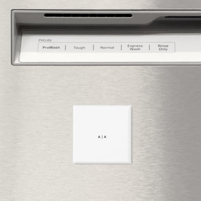 2 Inch Square Magnet (In Situ (Dishwasher))
