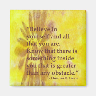 2 Inch Square Magnet 100% Recycled Paper