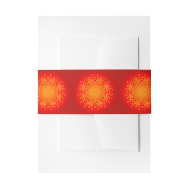 2 INVITATION BELLY BAND (Front Example)