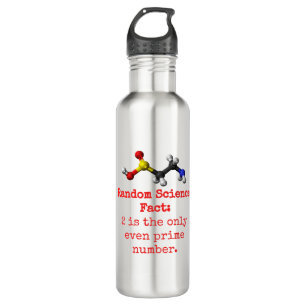 2 Is The Only Even Prime Number - Science Fact 710 Ml Water Bottle