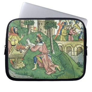 2 Kings 16 9-16 The people of Damascus are taken c Laptop Sleeve
