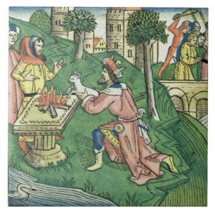 2 Kings 16 9-16 The people of Damascus are taken c Tile