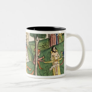 2 Kings 19 35-37 God's vengance on Assyria, from t Two-Tone Coffee Mug