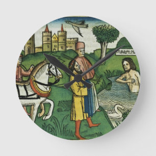 2 Kings 5 14 The cleansing of Naaman, from the 'Nu Round Clock