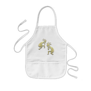2 Kokopelli #18 Kids Apron