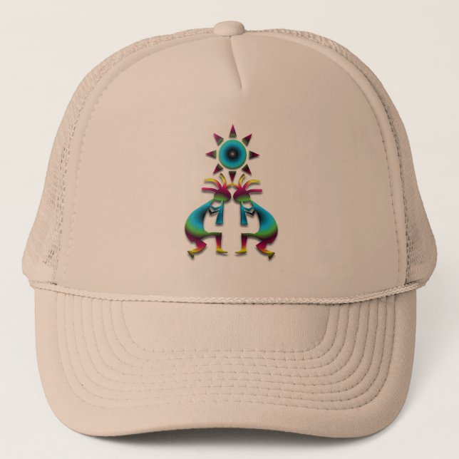 2 Kokopelli #41 Trucker Hat (Front)