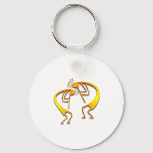 2 Kokopelli #65 Key Ring