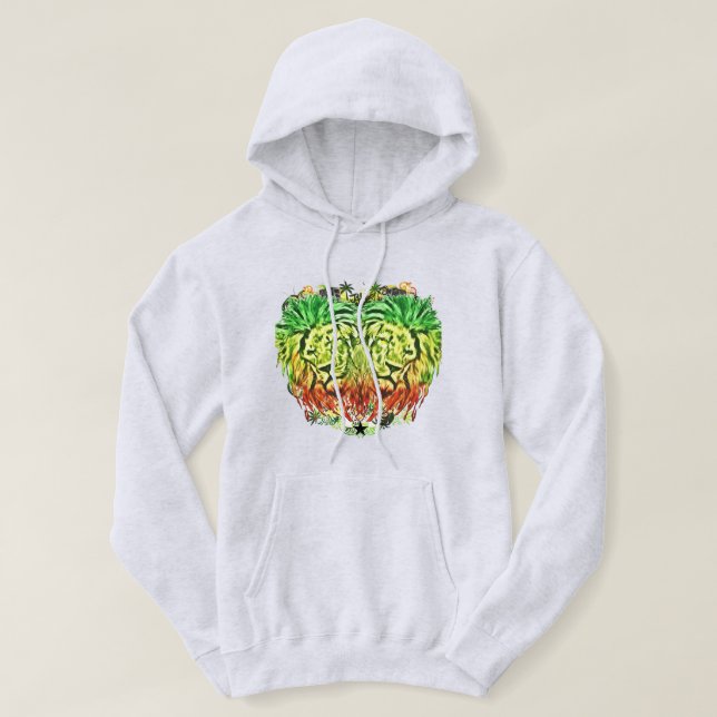 2 Lion  Hoodie (Design Front)