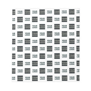 2 Logo's Simple Repeating Logo   White Notepad