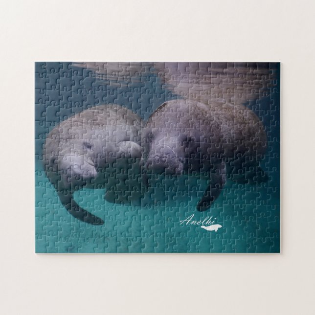2 Manatee Friends puzzle (Horizontal)