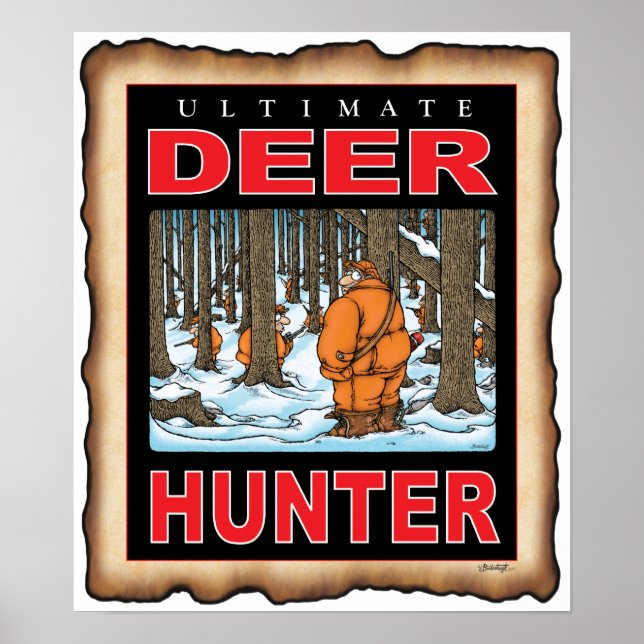 2 MANY ULTIMATE DEER HUNTER small poster (Front)