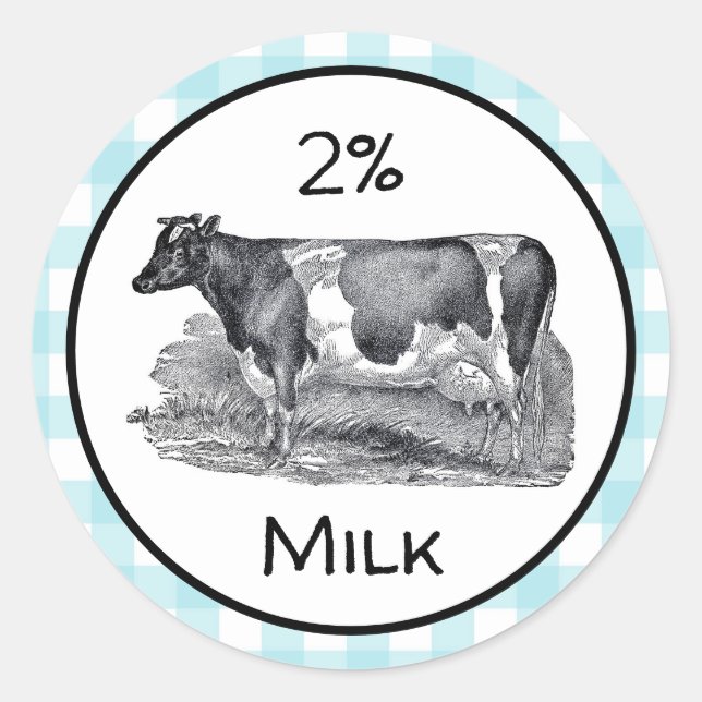 2% Milk Label (Front)