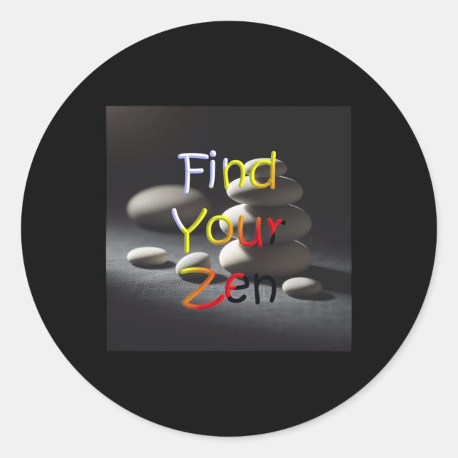 2. Mindfulness And Meditation Sticker  (Front)