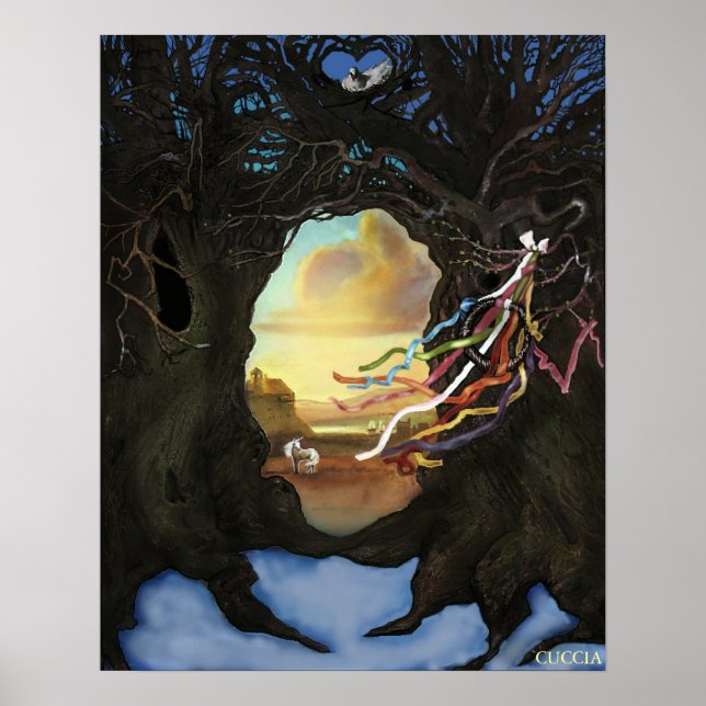 2 of Wands Poster (Front)