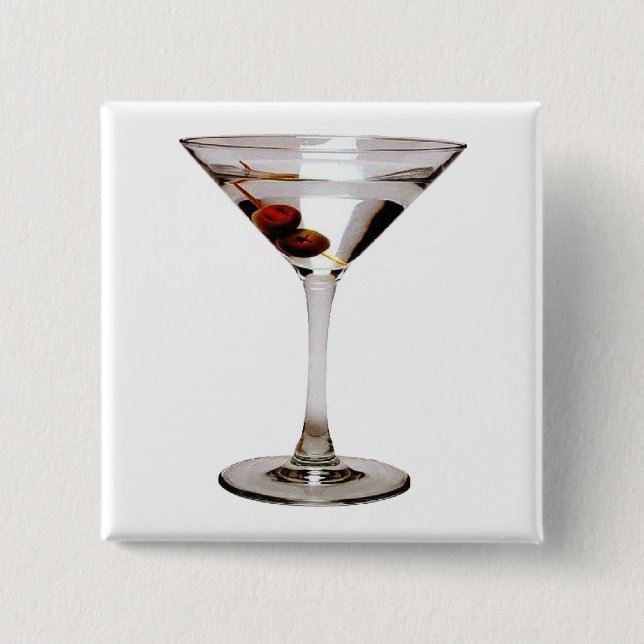 2 olive martini, button (Front)