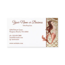 2 Photo Beautiful Mermaid in Rose Gold Beach