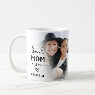 2 Photo Best Mum Ever Coffee Mug