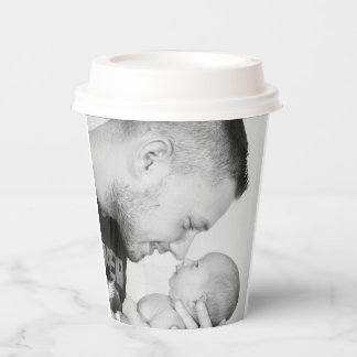 2 Photo Custom Double Sided Paper Cups