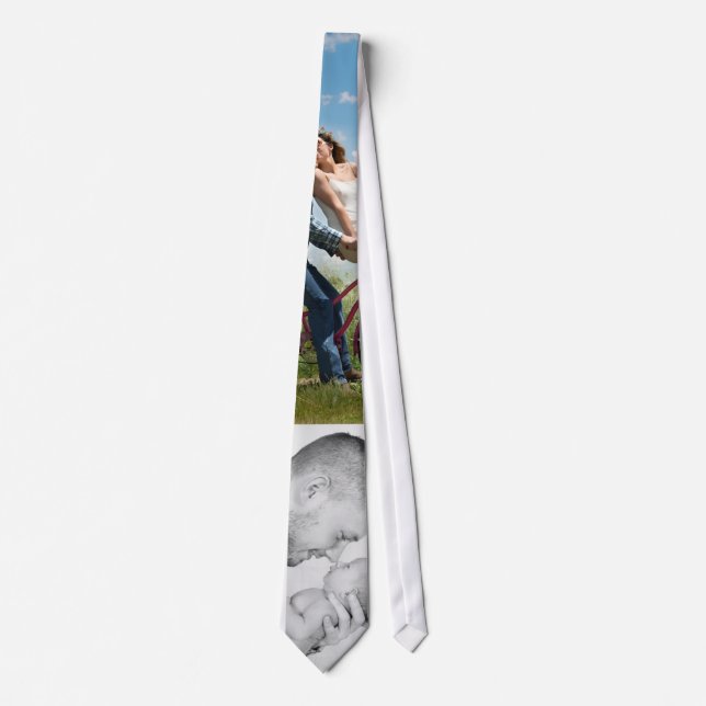 2 Photo Custom  Tie (Front)
