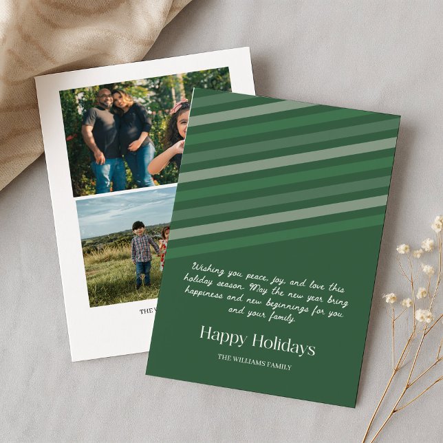 2 Photo Holiday Card (Creator Uploaded)