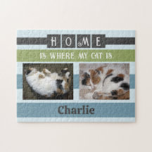 2 photo home is cat or dog add name grey