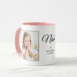2-Photo Love You Nan/Nana/Granny/Other Mug<br><div class="desc">Create your own modern grandmother's mug with 2 photos,  the words "Love you Nan" (or Granny,  Nana,  etc.),  and the grandchild or grandchildren's names. If you need any help customising this,  please message me using the button below and I'll be happy to help.</div>