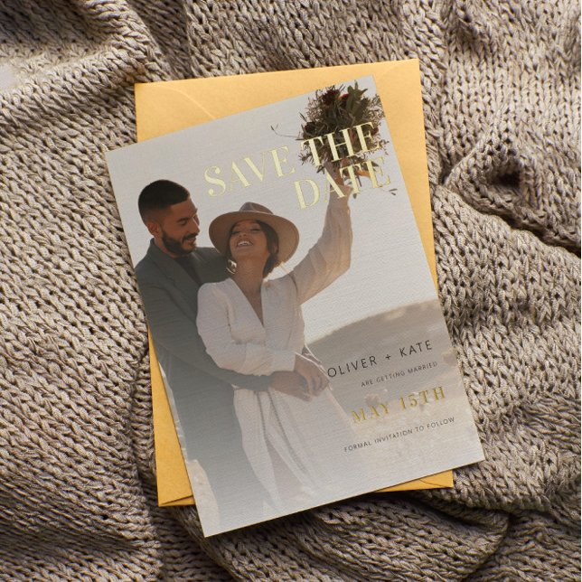 2 Photo Modern Wedding Save the Date (Creator Uploaded)