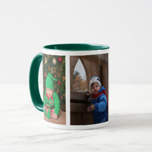 2 Photo Most Wonderful Time of the Year Christmas Mug