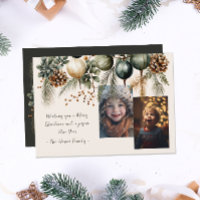 2 Photo Watercolor Garland Botanical
