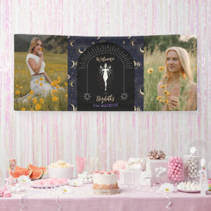2 Photos Mystic Zodiac Cancer 21st Birthday  Banner