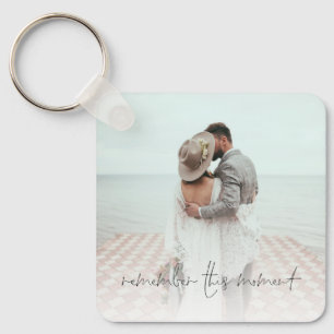 2 Photos Remember This Moment Newlywed Keepsake Ke Key Ring