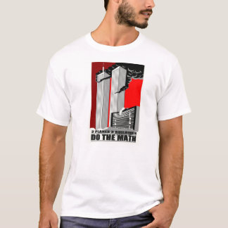 2-Planes 3-Buildings Do the Math T-Shirt