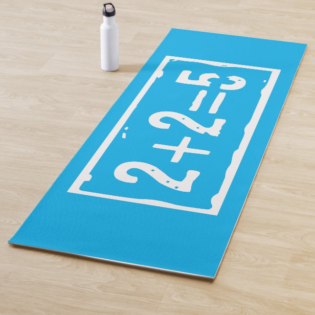 2 plus 2 equals 5 yoga mat (In Situ)