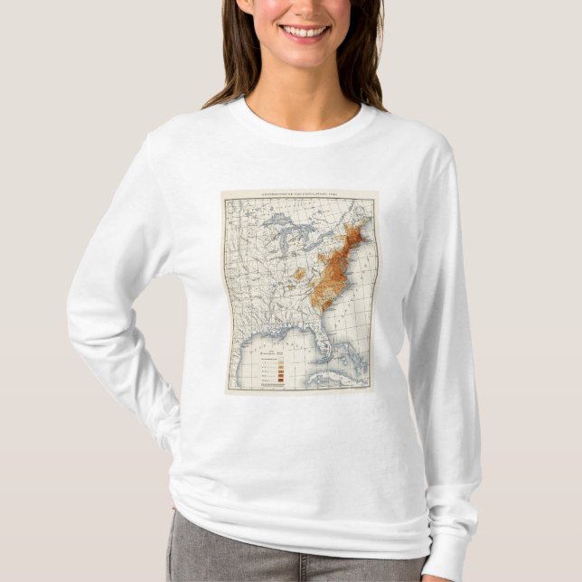 2 Population 1790 T-Shirt (Front)