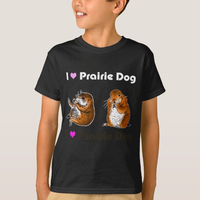 2 preirie dogs T-Shirt (Front)
