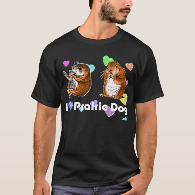 2 preirie dogs T-Shirt (Front)