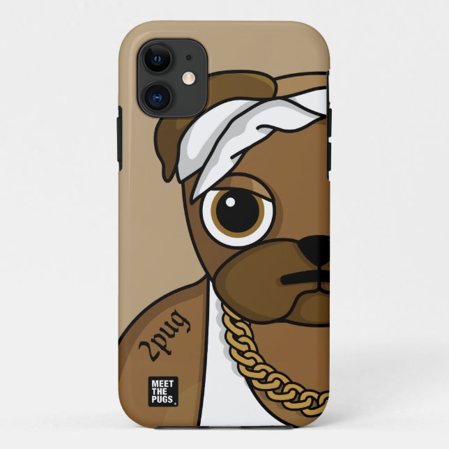 2 PUG Case-Mate iPhone CASE (Back)