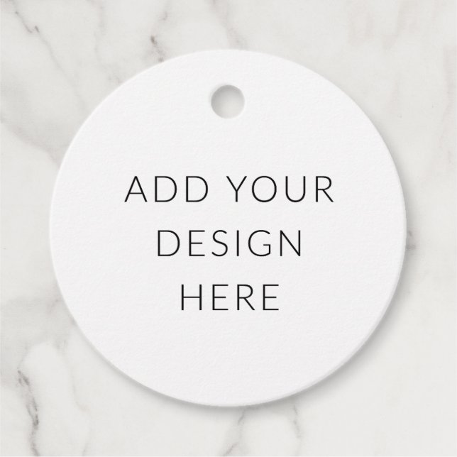 2" Round Tag Printing (Front)