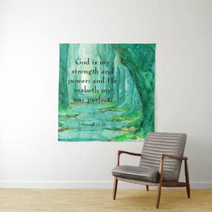 2 Samuel 22:33  Tapestry