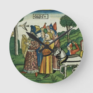 2 Samuel 6 1-5 David brings the Ark to Jerusalem, Round Clock