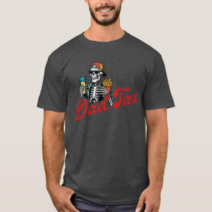 2 SIDE Dada Making Sure Its Not Poison Skeleton Da T-Shirt