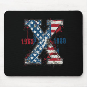 (2 Sided)4th Of July Trump American Flag Usa Mouse Pad