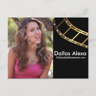 2-Sided Actor Headshot Comp Card