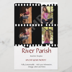 2 Sided Affordable Actor Headshot Card