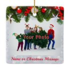 2 Sided, Family Photo Ornament, Personalised