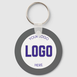 2 sided Logo on Clean Company Business  Key Ring