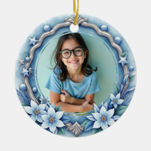 2 sided Memorial  Ceramic Ornament