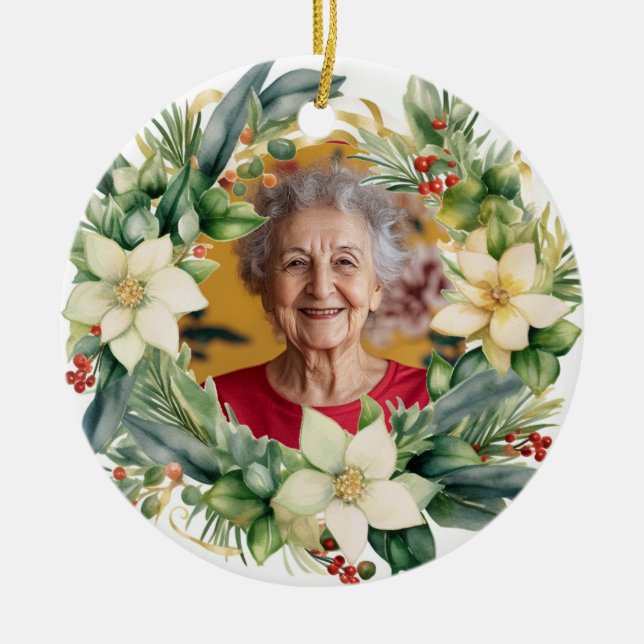 2 sided Memorial Christmas ornament (Front)