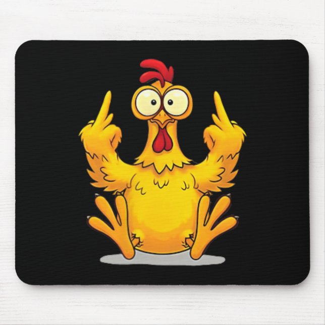 (2 Sides) Don't Like Me F-caw-f Problem Solved Ang Mouse Pad (Front)